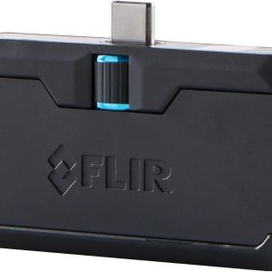 FLIR ONE Pro - Thermal Imaging Camera for iOS Smartphones (iPhone 15 and Newer w/USB-C), 320x240 Super Resolution (160x120 Native IR)