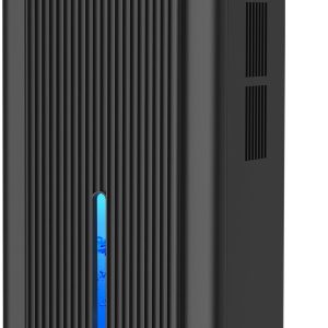Dehumidifier,95OZ Dehumidifier for Home 1000 Sq.Ft - Quiet with Auto Shut Off & Relaxing 7 Color Ambient Light,Ideal for Livingroom, Bedroom, Basement(Black)