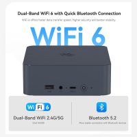 Beelink EQI12 Mini PC - Intel 12th Gen Core i5 1235U (10C/12T) up to 4.4GHz,Mini Computer 32GB DDR4 RAM 500GB SSD,4K Dual Display,Dual LAN,USB3.0,WiFi6,BT5.2 - Mini Desktop Computer Support Win 11 Pro - Image 5
