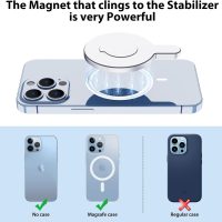 for DJI Magnetic Phone Holder Clamp - for Magsafe DJI Osmo Mobile 7P 7 SE 6 5 4 Adapter Magnets Clip Clamp Quick-Release Mount OM Gimbal Stabilizer Accessories - Image 5