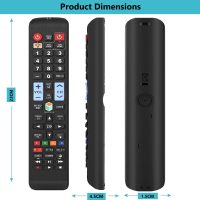 [2 Pack] Universal Remote Control for All Samsung TV Smart LED LCD TV LCD LED QLED SUHD UHD HDTV Curved Plasma 4K 3D Smart TVs, with Buttons for Netflix, Prime Video, Smart Hub-Backlit - Image 6