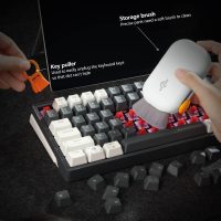 SIN SHINE Keyboard Cleaner 7-in-1 Laptop Cleaner Keyboard Cleaner Set for PC Monitor, TV, Phone, Computer (BBH01-White) - Image 2