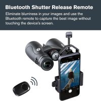 Celestron – Smartphone Adapter and Bluetooth Remote for Telescope, Binoculars & Spotting Scopes – Capture Images & Video Through Your Optics – Simple, Durable, Metal Body - Compact and Travel-friendly - Image 5