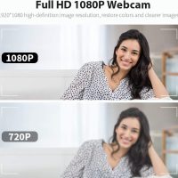 easyday 1080P HD Webcam with Microphone, Streaming Computer Web Camera for Laptop/Desktop/Mac/TV, USB PC Camera for Video Calling, Conferencing, Gaming - Image 4