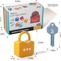 Kids Learning Locks with Keys Numbers Matching & Counting Montessori Educational Toys for Ages 3 yrs+ Boys and Girls Preschool Games Gifts - Image 6