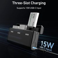 TELESIN 2 Pack NP-BX1 Battery and 3-Channel Battery Charger for Sony NP-BX1/M8, ZV-1, ZV-1 II, Cyber-Shot DSC-HX80, HX90V, HX95, HX99, RX1, RX1R II, RX100 (II/III/IV/V/VA/VI/VII), FDR-X3000, HDR-AS50 - Image 2