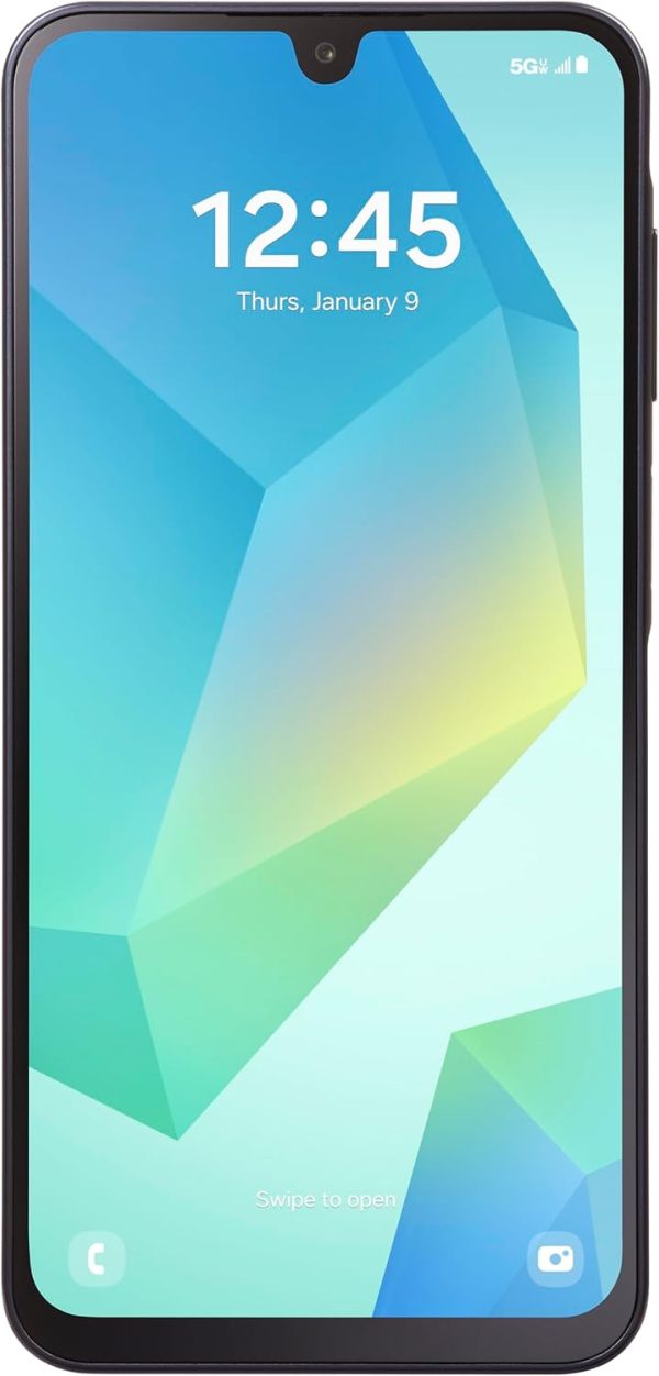 Simple Mobile | Samsung Galaxy A16 5G | Locked | 128GB | 5000mAh Battery | 50 MP Camera | Black | Prepaid Smartphone