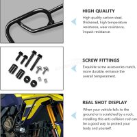 for V-Strom DL800 DE DL800DE 2023 Motorcycle Accessories Black Steel Highway Bar Bing Barrier Protective Fighting Ring Flow Fall Protection DL 800DE - Image 7