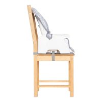 Baby Trend Adapt SpaceSaving Booster High Chair, Elephant Meadow Coral - Image 5
