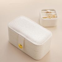 Mother's Day Jewelry Organizer Box Small Bead Case, Portable Storage for Rings, Lipsticks, Earrings and Necklaces DJA516-02 - Image 4