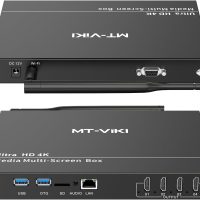 MT-VIKI Advertise TV Box Streaming Media Player 4K, HDMI USB 3.0 OTG TF Card 3.5mm Audio Port Android 11 LAN Network WiFi Bluetooth Support - Image 7