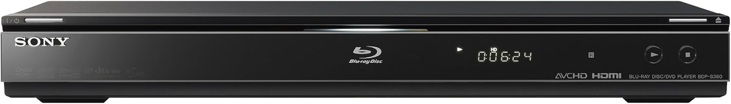 Sony BDP-S360 1080p Blu-ray Disc Player (2009 Model)