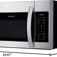 FRIGIDAIRE FFMV1846VS 30" Stainless Steel Over The Range Microwave with 1.8 cu. ft. Capacity, 1000 Cooking Watts, Child Lock and 300 CFM - Image 9