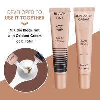 Lash Color Kit, Instant Eyelash, Black Brow Color with Natural Effects, Safe & Easy to Use, 8ml - Image 8