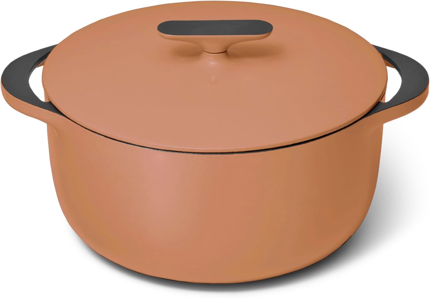Caraway Enameled Dutch Oven – 6.5 qt Cast Iron Dutch Oven With Lid – 3 Layer Enamel Coating – No Seasoning Required – Compatible With All Stovetops – Oven Safe – No Forever Chemicals – Rust
