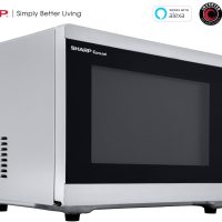 SHARP Countertop Microwave Oven Compatible with Alexa Orville Redenbacher's Certified with Removable 12.4" Carousel Turntable, 1000 Watt, 1.1 Cubic Feet, Stainless Steel - Image 4