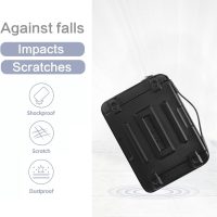 MOSISO Hard Shell Laptop Case Sleeve, 15.6 inch Computer Bag Compatible with MacBook, HP, Dell, Lenovo, Asus, Notebook, 16 inch Abstract Geometric Waterproof Carrying Case Bag with Strap, Black - Image 5