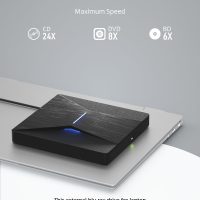 USB 3.0 and Type-C External Bluray Drive, External Bluray CD DVD Burner and blu ray Player for pc, Blu Ray Disc Reader Compatible with Windows XP/7/8/10, Laptop, Desktop, MacOS for MacBook - Image 2