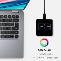 Copy and Paste 2-Key Keyboard SAYO OSU Keypad Hotswap One Handed Mechanical Gaming Keyboard Cherry Switch RGB Backlit Mini USB Keypad for macros or Rhythm Games - Image 4