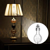 yuntop Clip on Lampshade Adapter, Lamp Shade Light Bulb Clip Adapter includes Finial, Lamp Shade Holder for Clip On Light Bulbs(1Pcs, Silver) - Image 7
