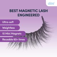 Love Spell - Reusable 60 Wears Magnetic Lashes. False Lash Wispies, Handmade from Korean Silk. Cruelty Free & Vegan, All-Day Strong Hold with 10 Magnets - 1 Pair - Image 6