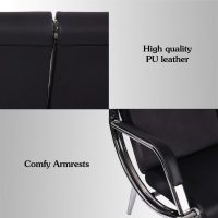 Kinsuite 5-Seats Waiting Room Chairs - Airport Reception Chair with Arms Waiting Benches PU Leather, Office Guest Chairs & Reception Chair for Clinic Office School Salon Lobby - Image 6