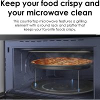 SAMSUNG 1.2 cu. ft. Countertop Convection Microwave with Air Fry, Black Glass, MC12DB8700CKAA - Image 11