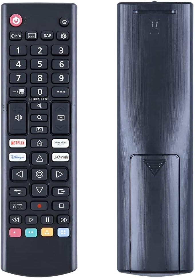 PZL AKB76037601 Remote Control Replacement for LG Smart 2021 Model LED HD 4K UHD HDTV TV with Netflix Prim-Video Buttons 43UP8000PUR 50UP8000PUR43UP7000PUA 32LM627BPUA 32LM577BPUA