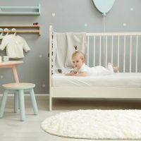 Softlife Fluffy Rugs for Bedroom, Shag Cute Area Rug for Girls/Boys and Kids Baby Room Home Decor, 2.6 x 5.3 Feet Oval Indoor Carpet for Nursery Dorm Living Room, Creamy - Image 6