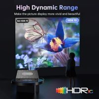 Android 14 TV Box 2025, R69 Max Android Box with 4GB RAM 32GB ROM RK3528 Quad-Core for Smart TV, 8K HD Video Decoding & HDR 10 Video Output ，Support WiFi6 2.4Ghz/5.0Ghz BT 5.0 TV Box - Image 7