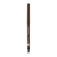Rimmel London Exaggerate Waterproof Eye Definer Eyeliner, Highly Pigmented, Long-Wearing, Built-In Smudger, 212, Rich Brown, 0.01oz - Image 2