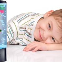 Sensory Bubble Tube Lamp for Autism & Anxiety Relief -Calming Water Bubble Table Light with Color Changing Fake Aquarium Effect, Ideal for Kids Room, Therapy Office, Nursery Home - Image 4