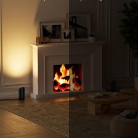 Onforu 7W Floor Can Light Uplighting Indoor, Up Lights Indoor Remote Control, 2700-6500K Warm White Uplights Floor Spot Lights for Home Accent Lighting with Foot Switch 2 Pack - Image 5