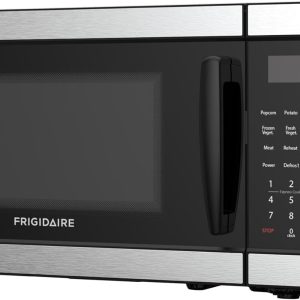 Frigidaire Countertop Microwave - Digital Control Panel - 6 Auto Cooking Settings - 10 Power Levels - Child Safety Lock - 0.7 Cu. Ft., Stainless Steel