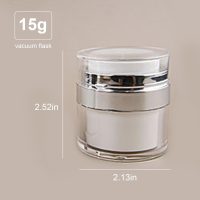 Refillable Airless Pump Cream Jar Travel Container for Lotion and Cream Leakproof Cosmetic Dispenser - Image 5