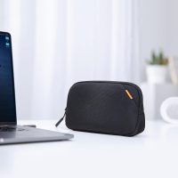 tomtoc Recycled Portable Storage Pouch Bag Case Accessories Organizer Compatible with MacBook Laptop Charger, Mouse, Cables and Hard Drive, Also for Smart Phone Accessories and Personal Items - Image 7