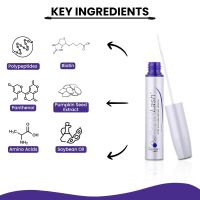 Eyelash Enhancing Serum with HEXATEIN 1 Complex – Lash Serum for Eyelashes Conditioning & Hydrating – Longer-Looking, Fuller and Thicker Appearing Lashes – 3 mL / 0.1 fl oz - Image 3