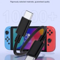 Fast Charger Compatible with Nintendo Switch,USB C Type C Power Adapter Compatible with Nintendo Switch Lite OLED Dock,15V/2.6A Supports TV Mode,Portable Travel Charger with 5.5FT Cable - Image 4