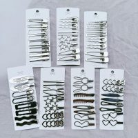 8 Pcs Hair Clips Set for Women Hair Claw Clips Hairpin Clamps Simple Metal Hair Accessories Clip Hairpin for Women (G) - Image 2