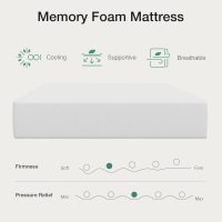Novilla Queen Size Mattress, 14 inch Gel Memory Foam Mattress, Queen Mattresses for Cooling Night Sleep & Pressure Relief, CertiPUR-US Certified - Image 8
