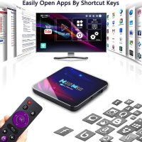 Smart TV Box 4G+64GB H96 Max Android 11.0 RK3318 Quad-Core with 2.4G WiFi 4K Ultra HD H.265 Streaming Media Player - Image 7