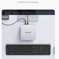 MINISFORUM Mini PC AI X1 Pro AMD Ryzen AI 9 HX370(12 Cores/24 Threads, up to 5.1GHz)&AMD Radeon 890M Mini Gaming Computer,64GB DDR5 1TB PCIe 4.0 SSD, 8K Quad Display,Dual 2.5 LAN/WiFi 7/BT5.4/Oculink - Image 7