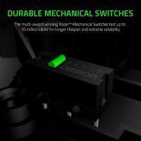 Razer DeathAdder Essential Gaming Mouse: 6400 DPI Optical Sensor - 5 Programmable Buttons - Mechanical Switches - Rubber Side Grips - Classic Black - Image 3