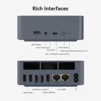 Beelink EQI12 Mini PC - Intel 12th Gen Core i5 1235U (10C/12T) up to 4.4GHz,Mini Computer 32GB DDR4 RAM 500GB SSD,4K Dual Display,Dual LAN,USB3.0,WiFi6,BT5.2 - Mini Desktop Computer Support Win 11 Pro - Image 6