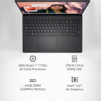 Dell Inspiron 15 3535 Touchscreen Business Laptop, 64 GB RAM, 2 TB SSD, AMD Ryzen 7 7730U, 15.6" FHD Anti-Glare Touchscreen Display, 2025 New Dell Laptop, Windows 11 Pro, Accessories - Image 3