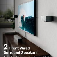 ULTIMEA 7.1 Surround Sound System for TV with Dolby Atmos, 460W Sound Bar for TV with 6.5" Subwoofer, APP Control, 4 Wired Surround Speakers, Home Theater Sound System, Poseidon D80 (2025 Upgrade) - Image 8