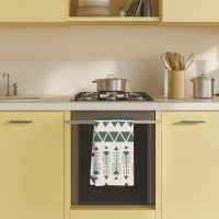 Kitchen Towels, Absorbent Microfiber Tableware Decorative Dish Cloth Tea Towel176 - Image 4