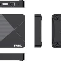 RUPA Android TV Box 13.0, 2025 Android Box 4GB RAM 64GB ROM Support Dual-WiFi 2.4G/5.8G WIFI6 10/100M Ethernet 3D 8K HDR10+ BT5.0 with Voice Remote Control - Image 7