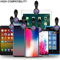 Apexel Phone Camera Lens-Macro Lens+Wide Lens+Fisheye Lens+Telephoto Lens+CPL/Flow/Radial/Star Filter+Kaleidoscope 3/6 Lens 10 in 1 Lens Kit +Remote Shutter for iPhone, Samsung,LG and Most Smartphones - Image 5
