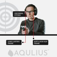 Aqulius 3pk Shooting Glasses - Safety Glasses - Eye Protection for Shooting Range, Tactical Shooting Goggles - Image 5